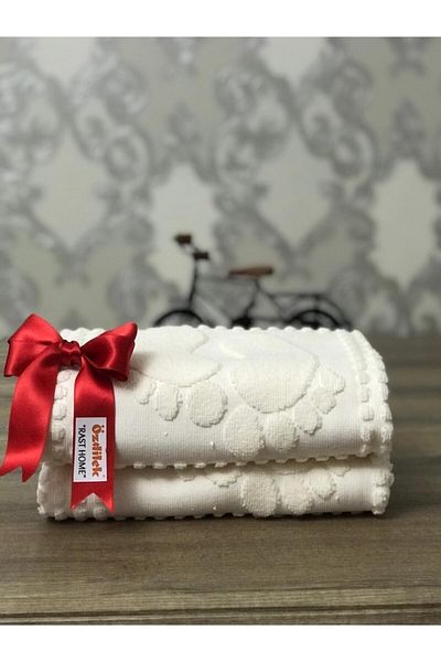 Özdilek Bath Foot Towel Set of 2 Winter Towels 50x70 Cm