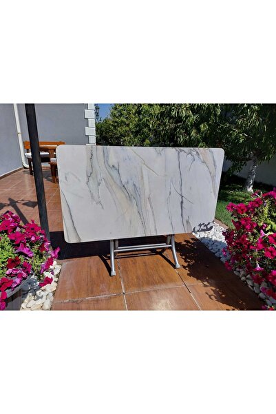 Genel Markalar B & B MOBİLYA Dekoratif Katlanır Masa Bahçe Ve Çalışma Masası ...