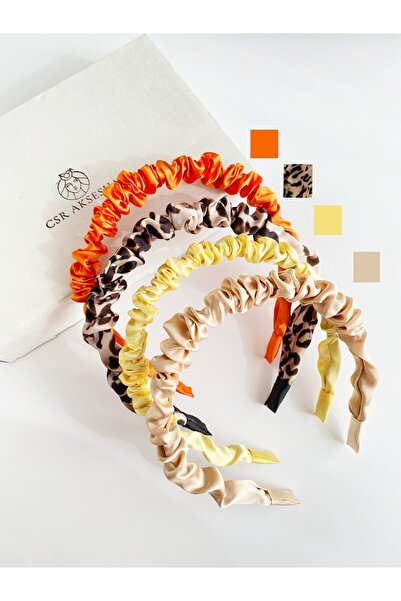 CSR AKSESUAR طقم تاج كلاسيكي مكون من 4 قطع