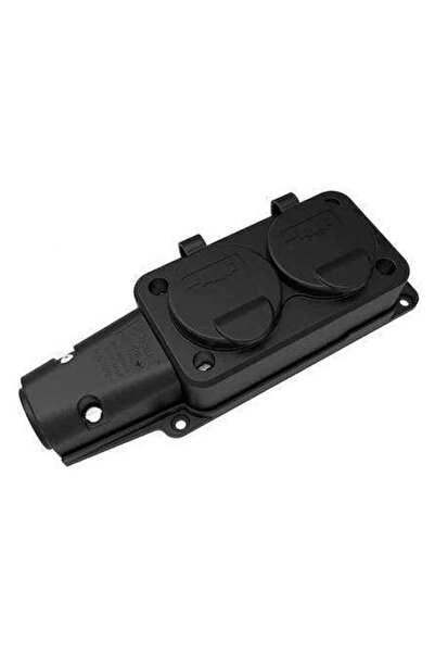 Monofaze Kauçuk Seri 1x16 A.(2p+e) Bk1 - 1402 - 3612 Ikili Grup Priz Kablosuz Klm'li