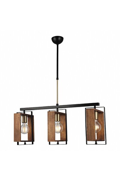 LUCEA Karo Eskitme Siyah Avize