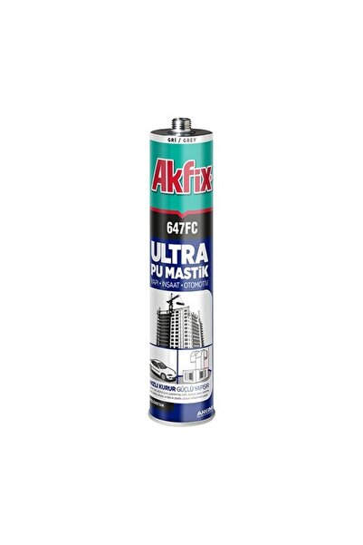 Akfix 647fc Ultra Poliüretan Mastik (yapı - Inşaat - Otomotiv) 600 ml-beyaz