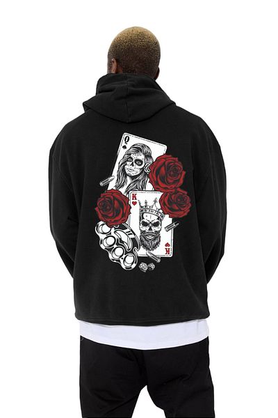 BENROMA Τυπωμένο υπερμεγέθη Unisex Sweat