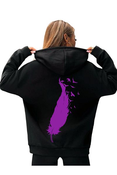 BENROMA Τυπωμένο υπερμεγέθη Unisex Sweat
