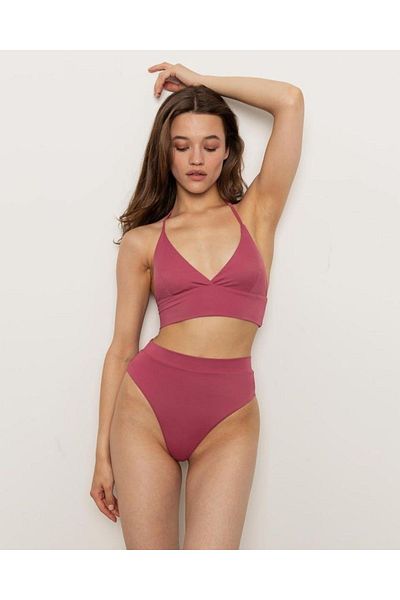 Asel Σετ Bustier χωρίς γέμιση ψηλόμεσο