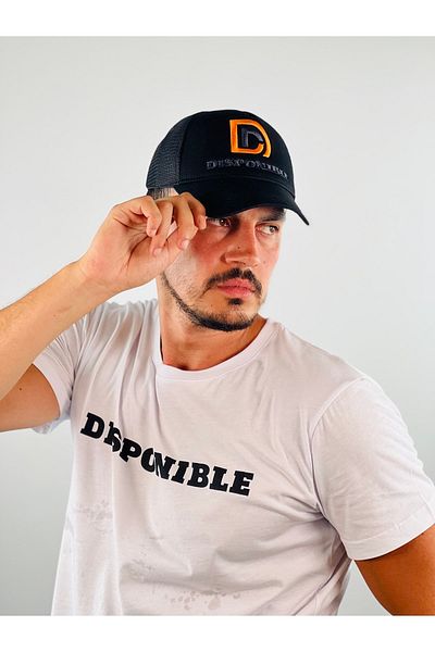 disponible Genuine Special Collection Mesh Adjustable Men's Black Baseball Cap