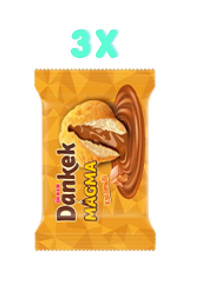 Ülker Dankek Magma Caramel Cake 3 Pieces