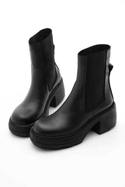 Marjin Stiefelette - Schwarz - Blockabsatz