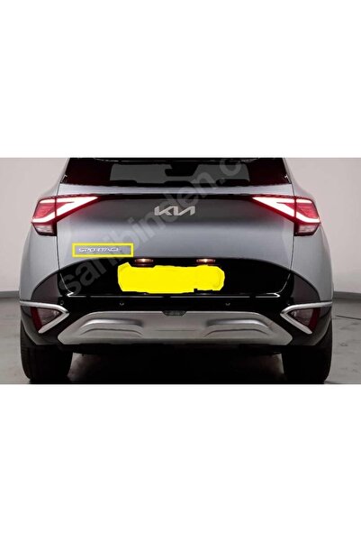 EDEXPORT Kia Sportage Yeni Nesil Krom Bagaj Yazısı