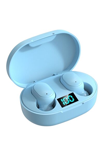 Favors Dots E6s Bluetooth Kulaklık Hd Ses Extra Bass Yüksek Mikrofon Kalitesi Turkuaz