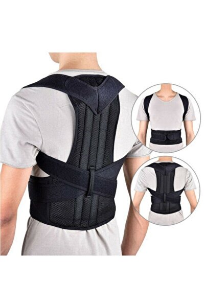 Ankaflex Çift Balenli Bel Ve Sırt Korsesi Dik Durus Spor Bel Sırt Omuz Kambur...