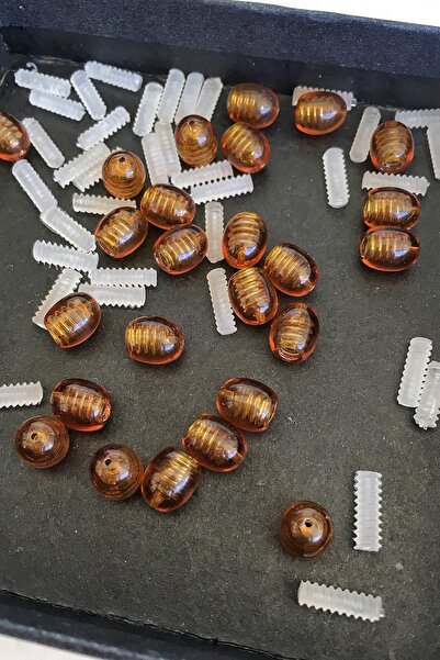 İpek Kehribar Kolye Klipsi Vidalı Klips Kilit Aparatı Bileklik Klipsi Düğüm Gizleyici Vida 1 Adet