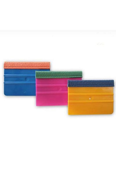 Renkli Duvarlar Felt Ragle Adhesive Vehicle Auto Glass Film Foil Bonding Apparatus