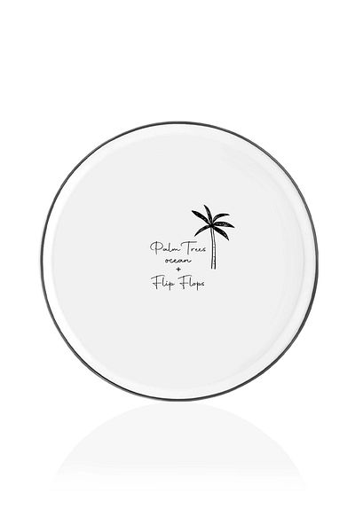 The Mia 30 Cm Porcelain Serving Presentation Plate - Summertime Smr0004