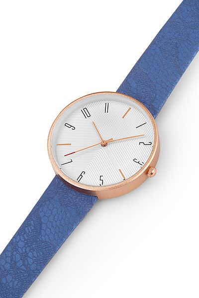 Twelve Leather Strap Women's Wristwatch