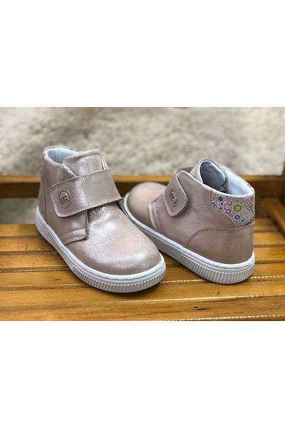 Mini Angel Δερμάτινα Παιδικά Μποτάκια