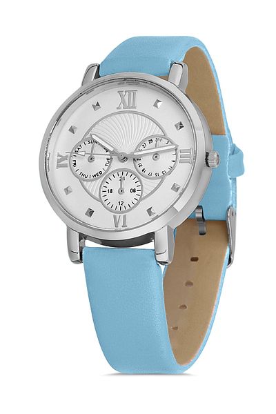 Twelve Leather Strap Women's Wristwatch