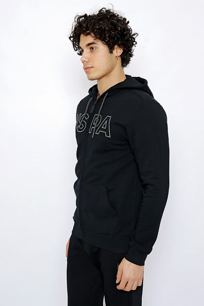 U.S. Polo Assn. Base. Polo Assn. Men's Garensk022 Vr046 Hooded Sweat T-shirt
