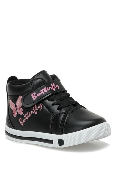Polaris 617216p2pr Black Girl's High Sneaker