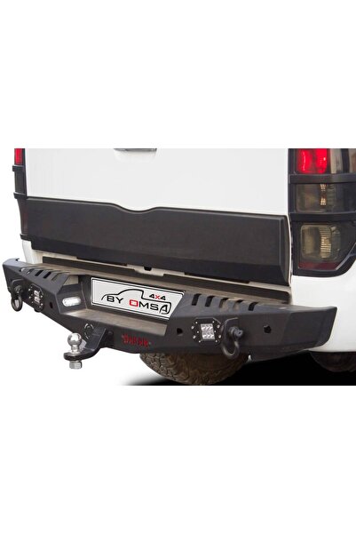 Omsa Vw Amarok Dakar Çelik Arka Tampon Ledli Sensörlü 2010 Ve Sonrası