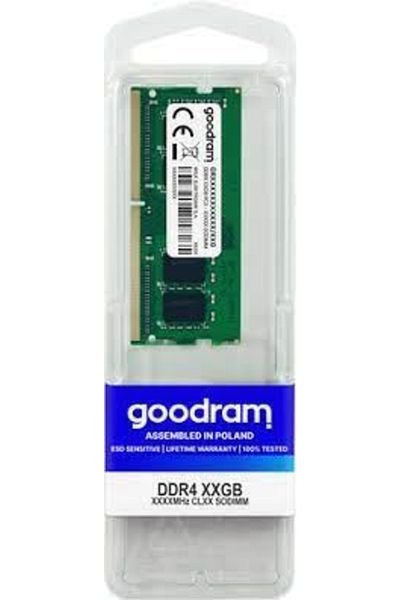 Goodram DDR4 3200MHz 16GB 1.2V SODIM RAM - Gr3200s464l22-16g