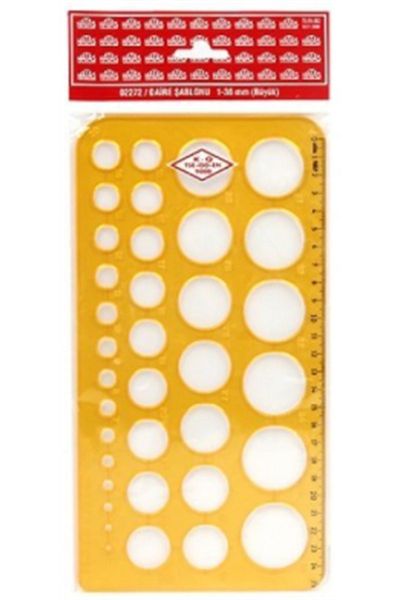HATAS Circle Template 1-36 Mm (large) 2272