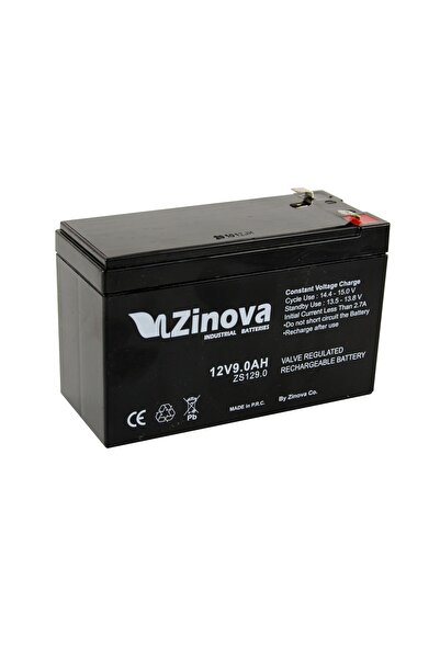 ZİNOVA 12 V 9 Ah Agm Akü