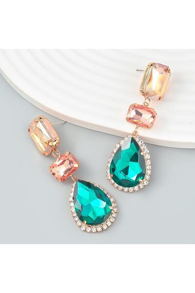 BearPear 2li Sallantılı Abiye Kadın Küpe