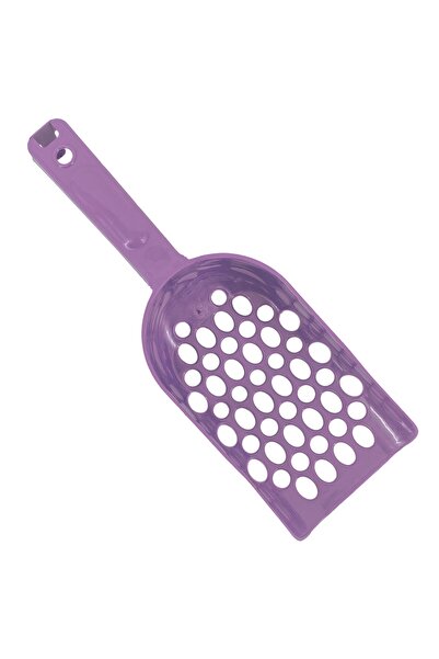 Dilekita Iri Delikli Elekli Kedi Kumu Küreği (lila)