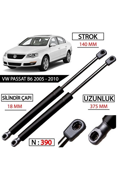 Genel Markalar Volkswagen Passat B6 Sedan Arka Bagaj Amortisörü 3c5827550c