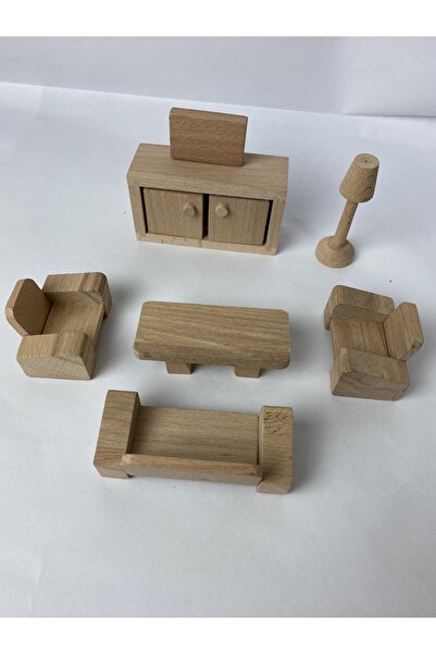 Taze Dükkan Ahşap Oyuncak Oturma Odası