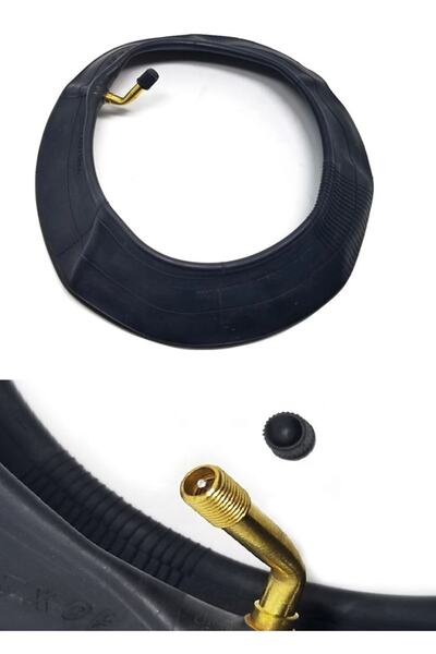 güvenlisepet Elektrikli Scooter 10x2.5 Inç Eğri Siboplu Iç Lastik 10*25 Inç Uyumlu E- Scooter Şambreli