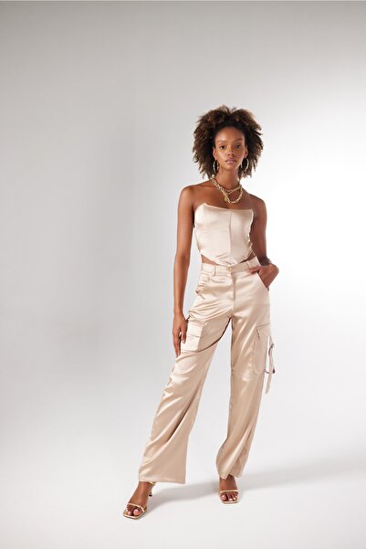 HOLLY LOLLY Hose - Beige - Cargo