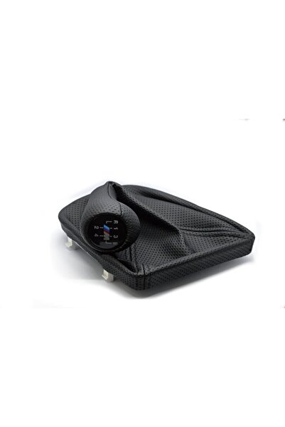 İst-Oto بي ام دبليو E46 موديل دوت لون اسود جير بيلو + مقبض جير E46