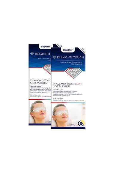 StopEver S Diamond Touch Soft - Eye Mask -2 Pieces