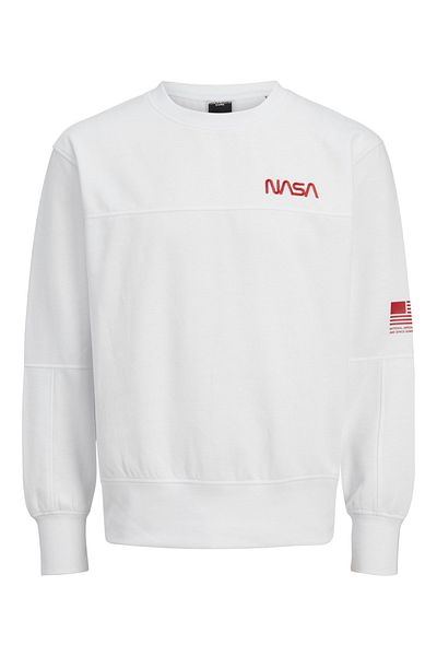 Jack & Jones Crew Neck NASA Printed Sweatshirt
