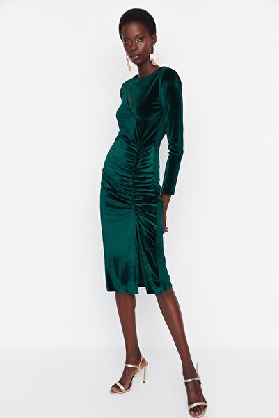 Trendyol Collection Dress - Green - Bodycon
