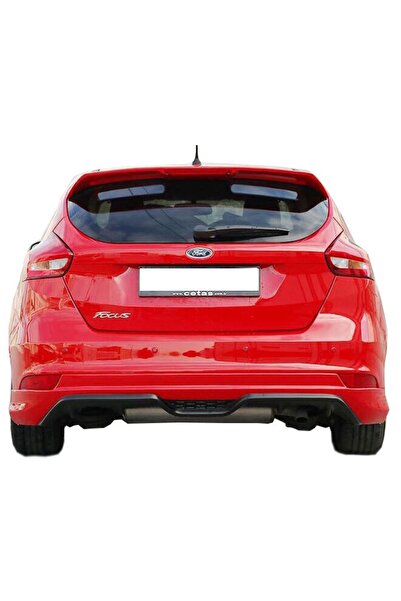 ps dizayn Ford Focus 3 Hb Makyajlı (2015-2018) Arka Tampon Eki - Difüzör (pla...