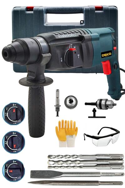 Dkt2645 Metal Gear Transmission Crusher Drill Impact Drill 2-26mm Hilti 5.5 J 4500w + Chuck Gift