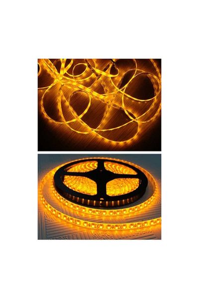 Tamer Elektrik Cata 10 Chip Strip Led Indoor Amber Ct-4485 (5 Meters)