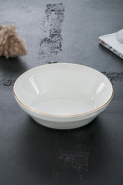 ACAR Nordic Istanbul Round Salad Bowl - 24 Cm