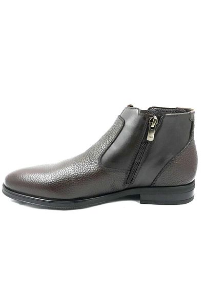 Pierre Cardin 1196063 Καφέ χειμερινές ανδρικές μπότες με φερμουάρ