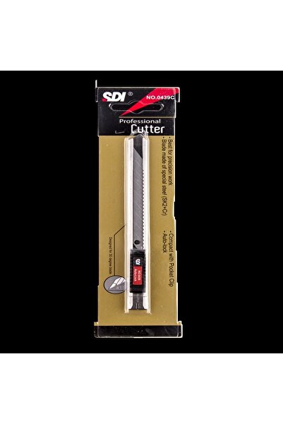 Sdi Maket Bıçağı Dar Metal Gövde 0439C / Sdi