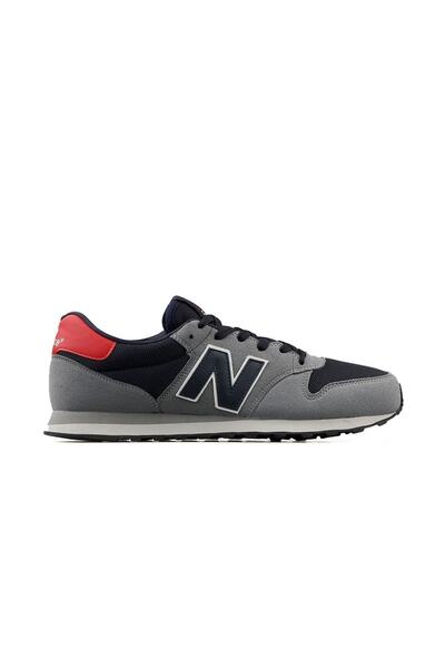 New Balance Men's Gray Navy Blue Casual Sneakers - GM500GGS