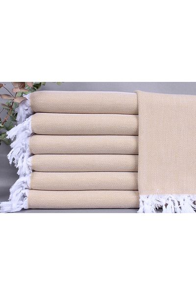 Kayra Export Peshtemal الخردل اليد Peshtemal 45x85 سم القطن منديل الحمام Peshtemal التخييم Peshtemal