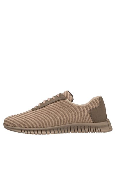 İriadam Eray-01 Cream Sports Shoes Comfortable Wide Mold Rubber Stretch Sole