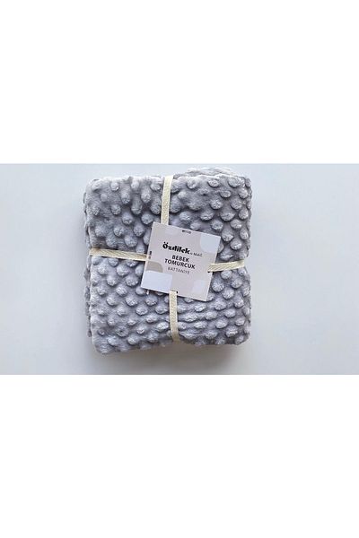 Özdilek Gray Özdilek Tomurcuk Baby Blanket 90 X 110 Cm