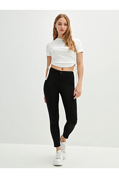 LC Waikiki Normal Bel Süper Skinny Fit Kadın Rodeo Jean Pantolon