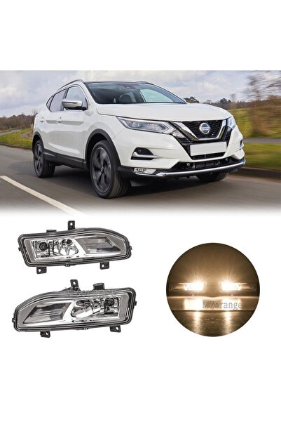 Genel Markalar Nissan Qashqaı Sağ + Sol Ön Sis Lambası Takımı 2017--2021
