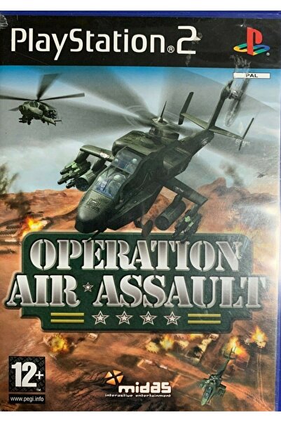 Midas Ps2 Operation Air Assault Orjinal Oyun Teşhir Ürün